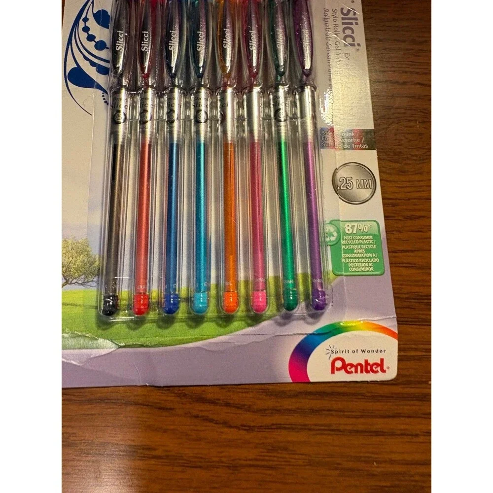 Pentel Arts Assorted Ink .25Mm 23769 Opened But Not Used Only Tested